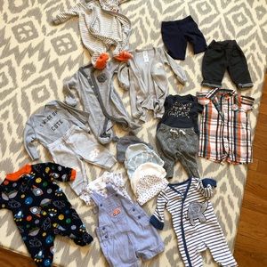 Set of newborn clothes-boy